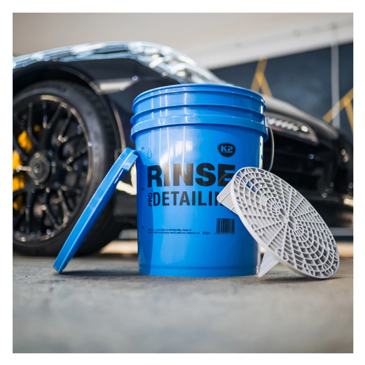 Відро для мийки K2 RINSE Pro Detailing пластикове 20 л - фото 2 Відро для мийки K2 RINSE Pro Detailing пластикове 20 л - фото 2
