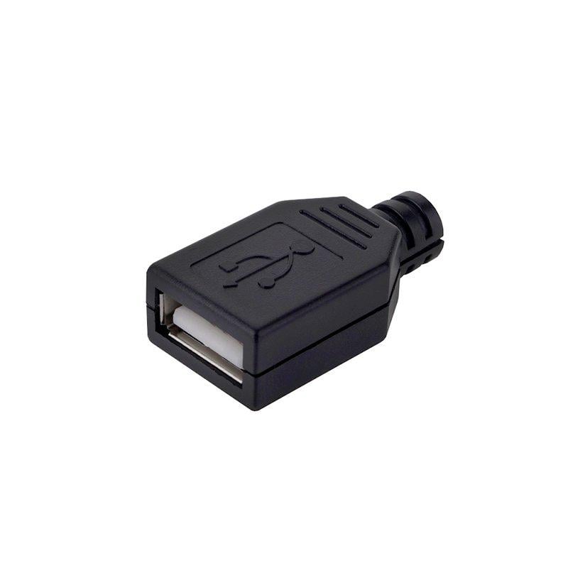 Гнездо USB A на кабель (A150013)