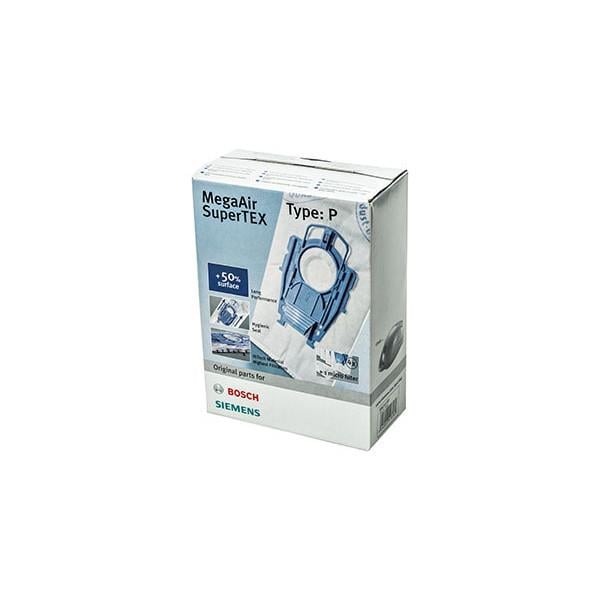 Комплект ешков микроволокно Type P+ для пылесоса Bosch Siemens 00468264 4 шт.