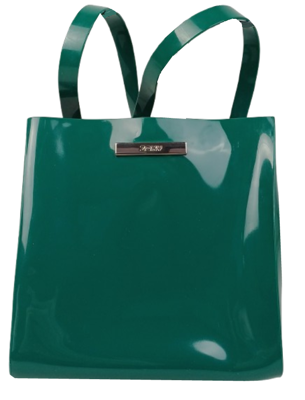 Сумка-рюкзак трансформер Zaxy Closer каучуковая 25x25x7,5 см Зеленый