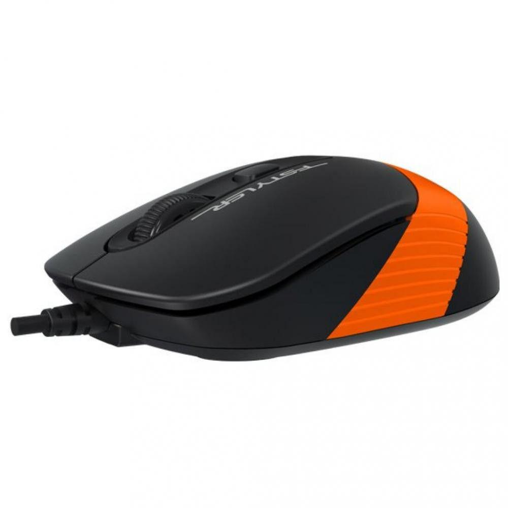 Мышь A4Tech Fstyler FM10 1600 dpi USB Black/Orange (95315)