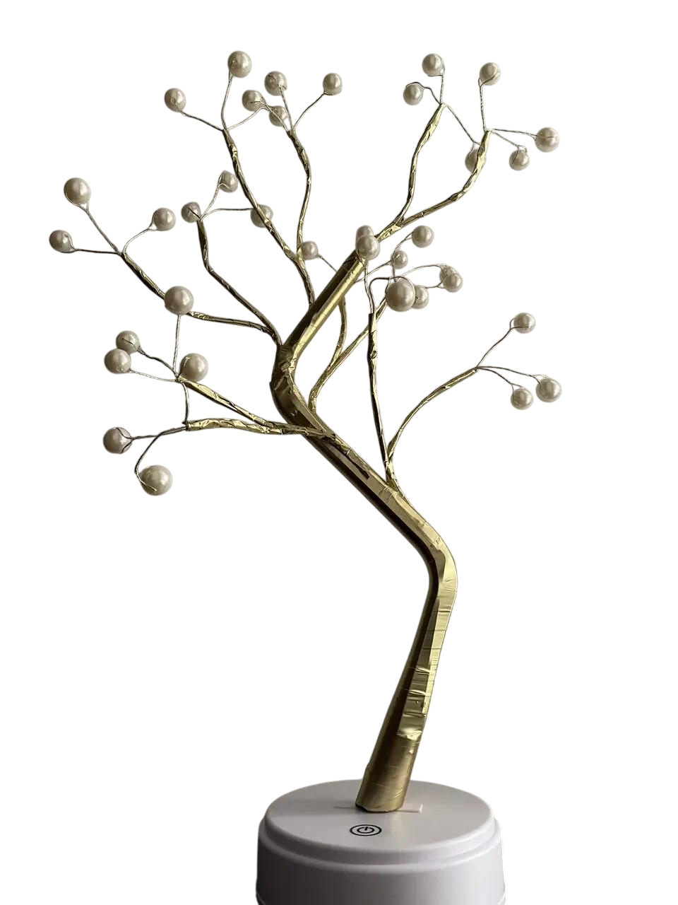 Светильник настольный дерево с жемчугом с 36 лампочками (NSD48)