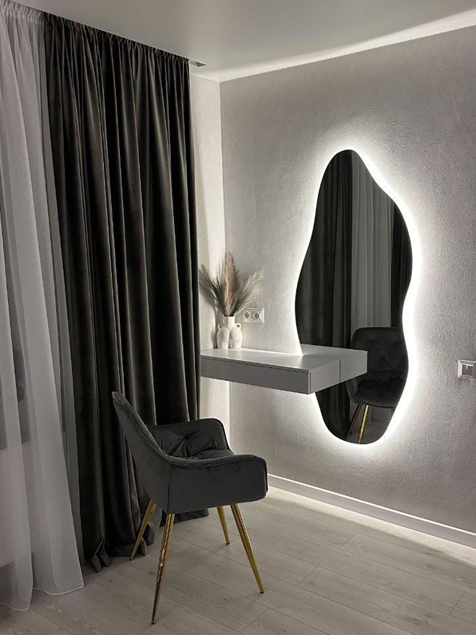 Зеркало с подсветкой Иллюзия L 70х150 см (10006L-70150stW)