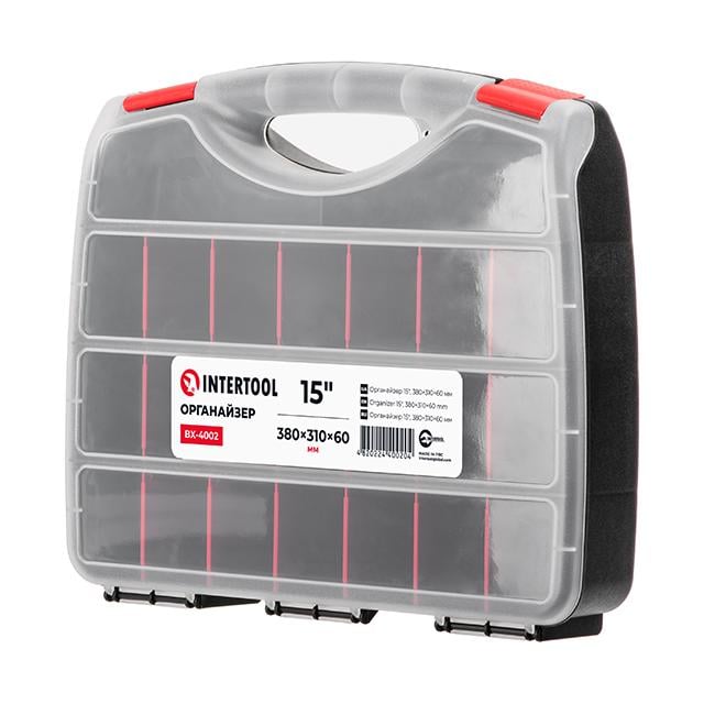 Органайзер Intertool 15" 380x310x60 мм (BX-4002)