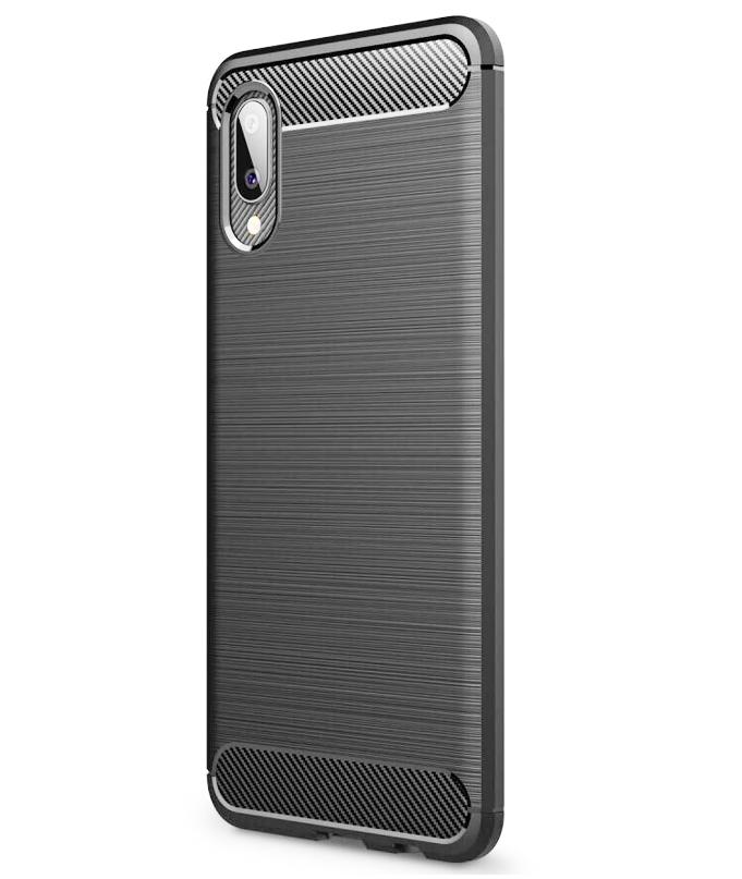 Чехол Brushed Samsung A02/M02 (A022/M022) Carbon