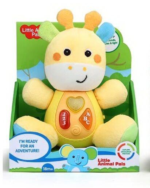 Іграшка музична жирафа 1913-6 48 підсвічування англійське озвучування (127505)