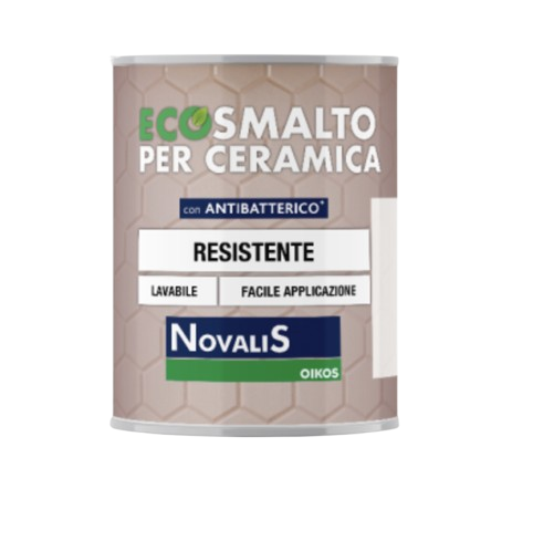 Эмаль акриловая для керамики Oikos ECOSMALTO PER CERAMICA 0,75 л (2493479444)