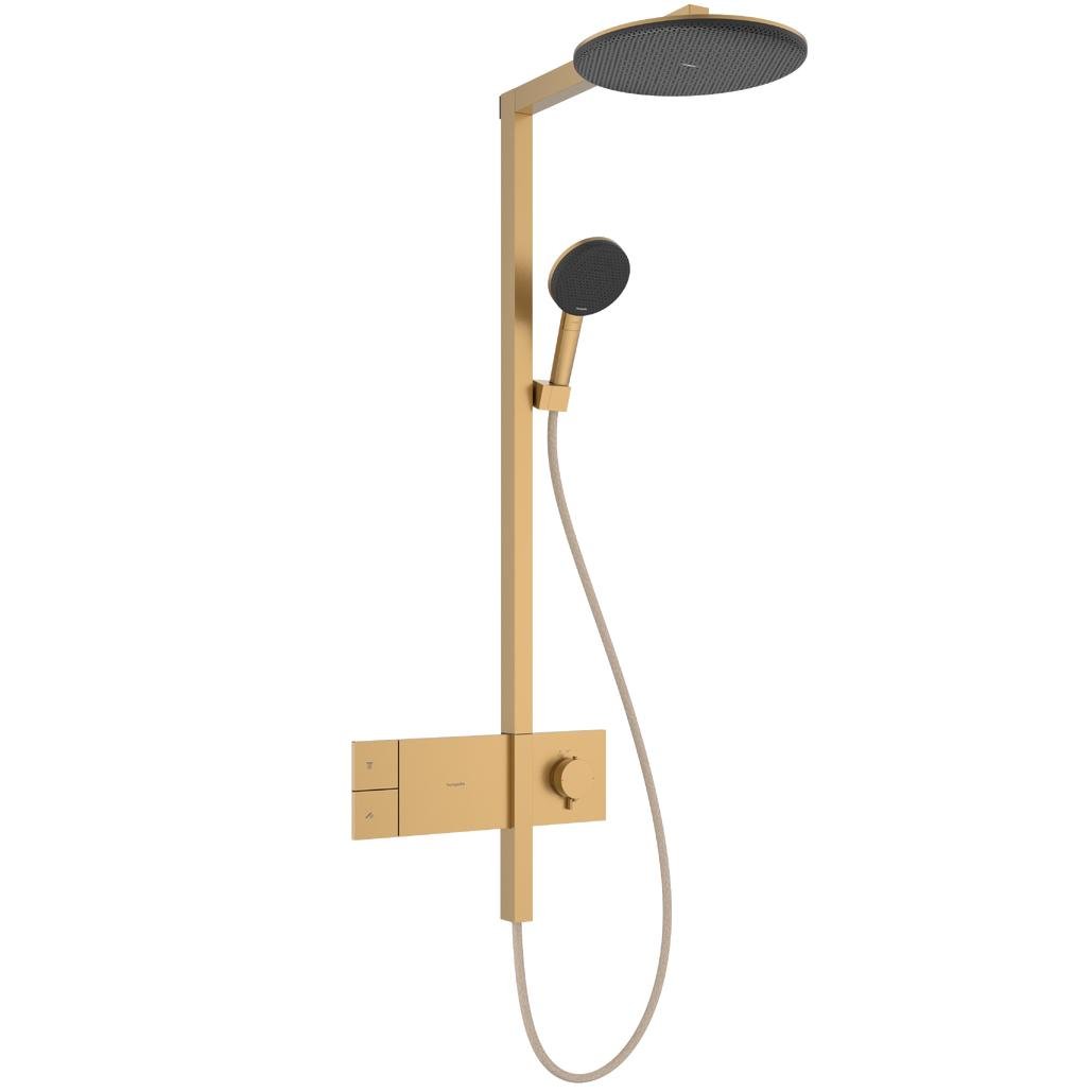 Душевая система с термостатом Hansgrohe Raindance Alive 24582140 Бронзовый (257600)