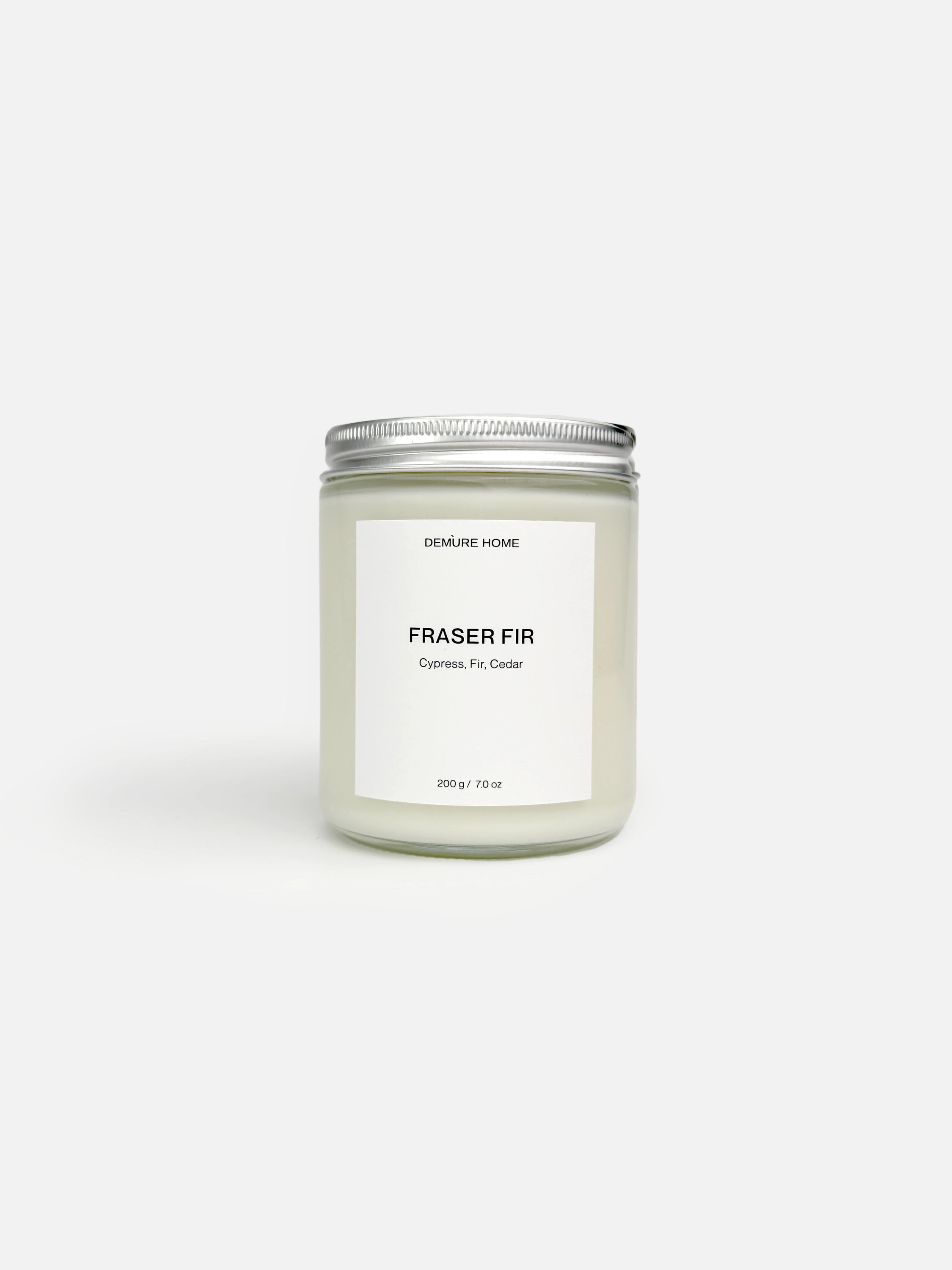 Ароматическая свеча Demure Home Fraser Fir 200 г (10050900)