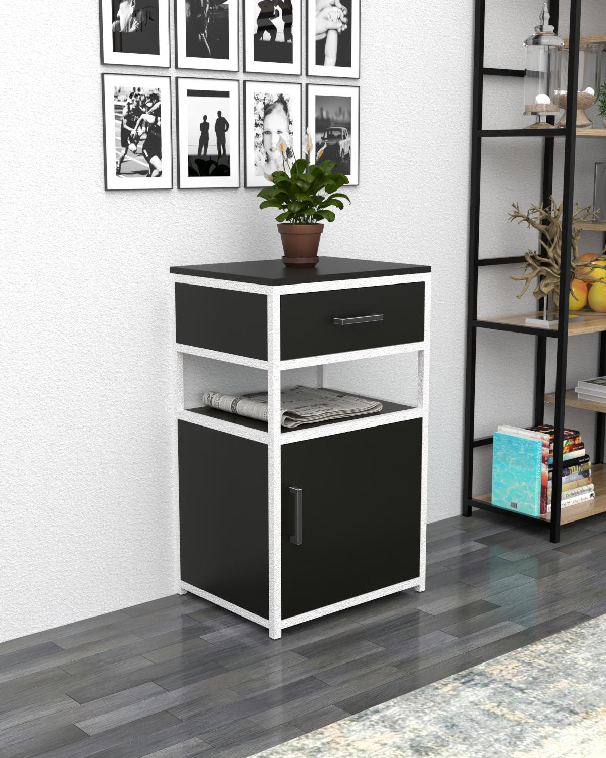 Тумба з шухлядою EcoLoft Мірена лофт (DSP-1516W-8) Тумба з шухлядою EcoLoft Мірена лофт (DSP-1516W-8)