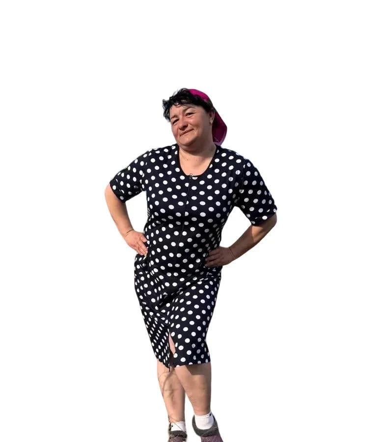 Халат женский летний домашний XL Черный (П4К-al-batal-25-001-02)