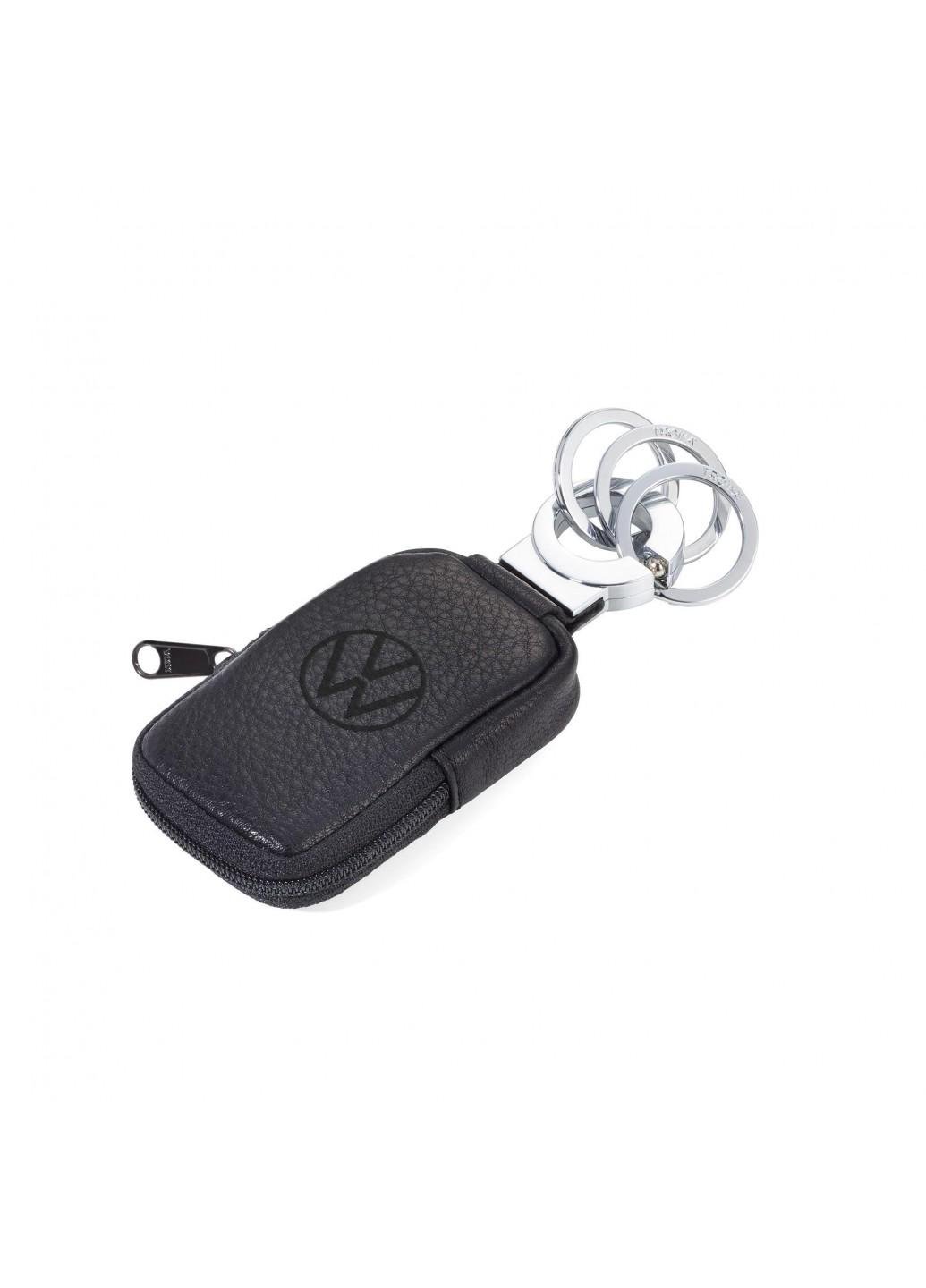 Брелок Troika Key-Click Valet зі шкіряним кошельком для монет (KR20-77/VW)