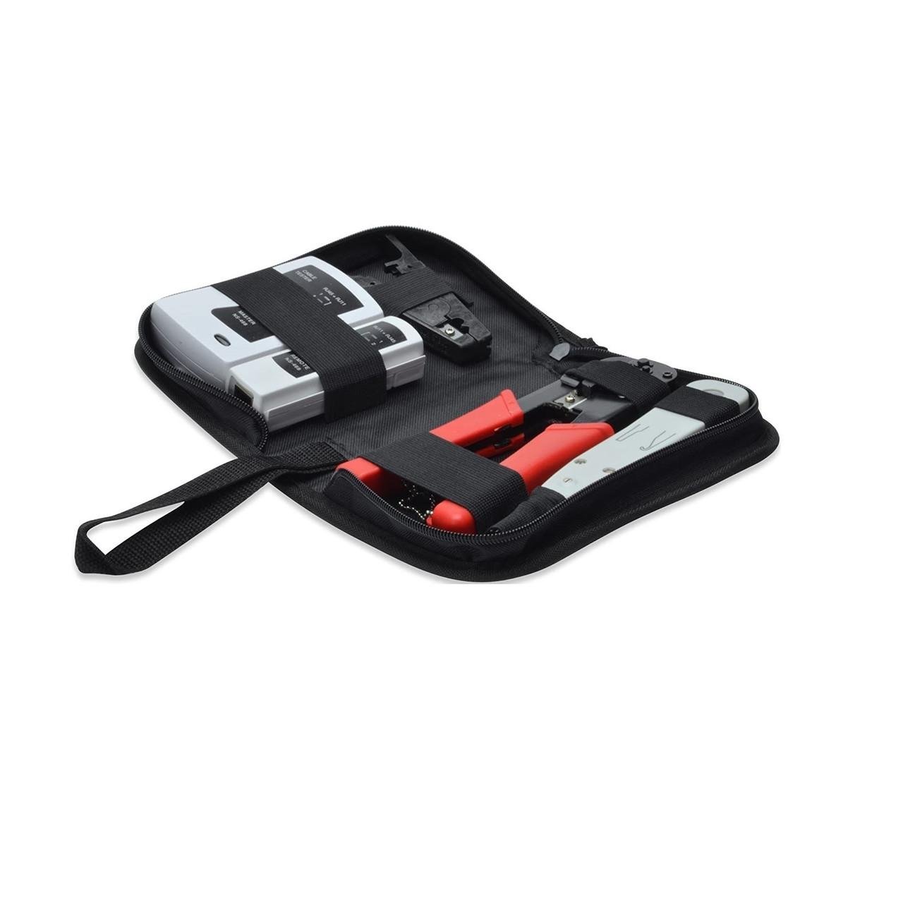 Набор сетевика для обжима и зачистки Digitus Network Tool Set DN-94022 с тестером (iz16654)