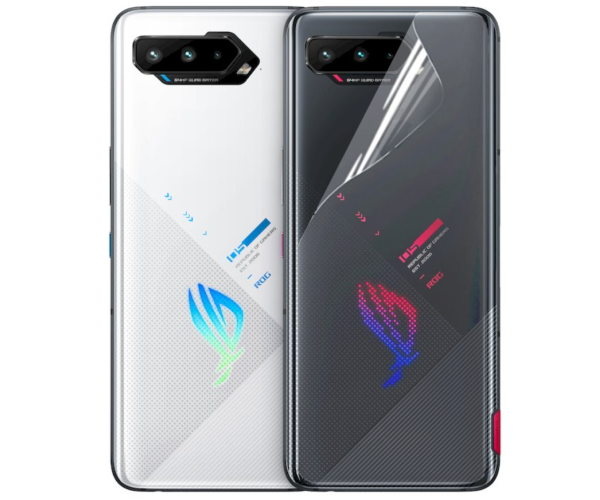 Протиударна гідрогелева плівка Hydrogel Film для Asus ROG Phone 5s на задню панель, Transparent