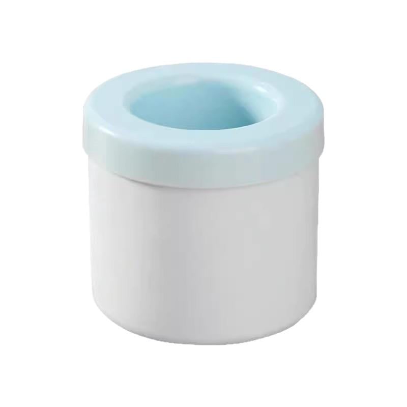 Форма для циліндричного льоду з кришкою силіконова багаторазова (29636)