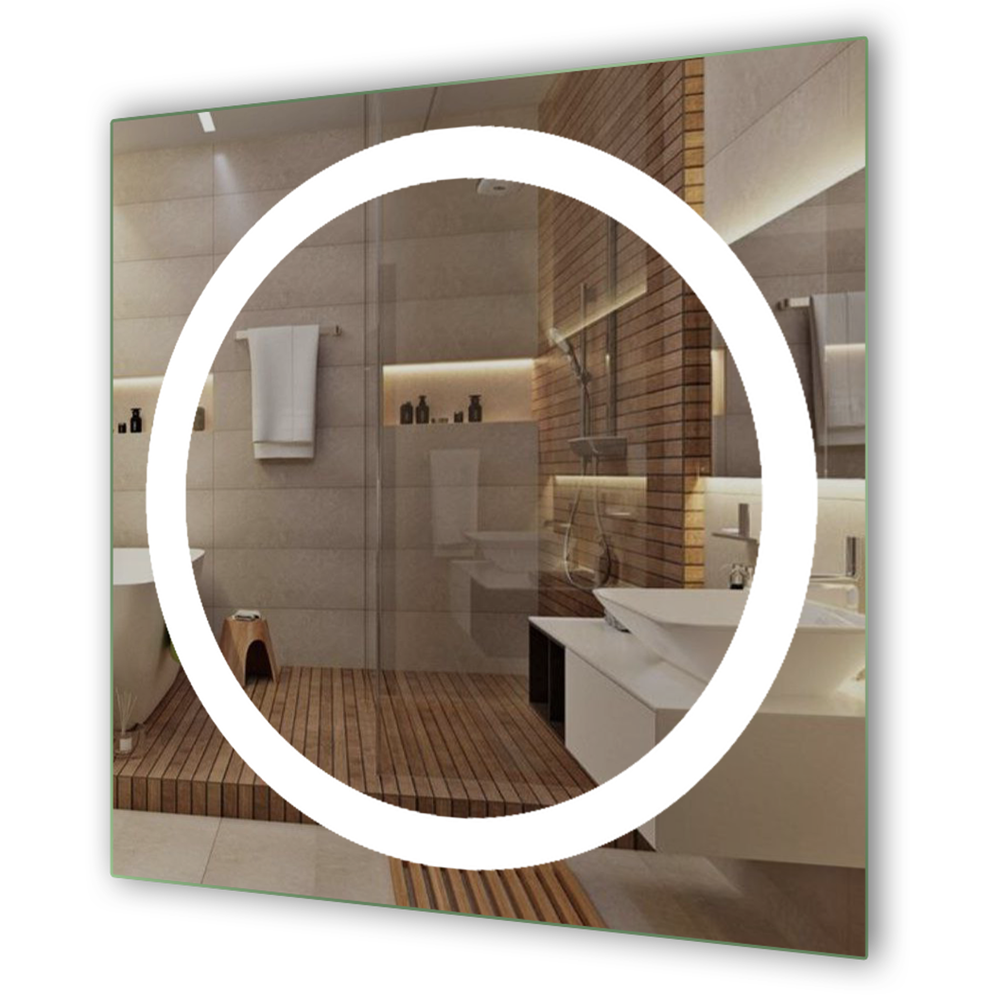 Зеркало DecorLed Led с подсветкой в ​​ванную комнату 700x700 мм (ZSD-030)