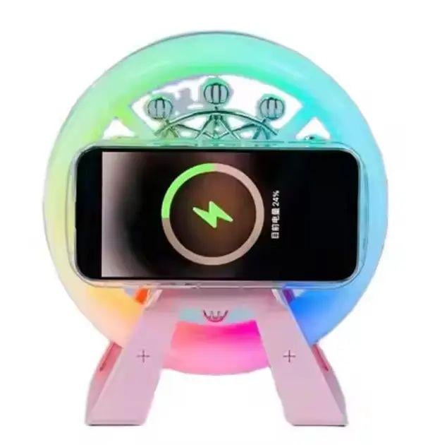 Колонка карусель с RGB-подсветкой 1000 мАч 200-18000 (L-38В) Колонка карусель с RGB-подсветкой 1000 мАч 200-18000 (L-38В)