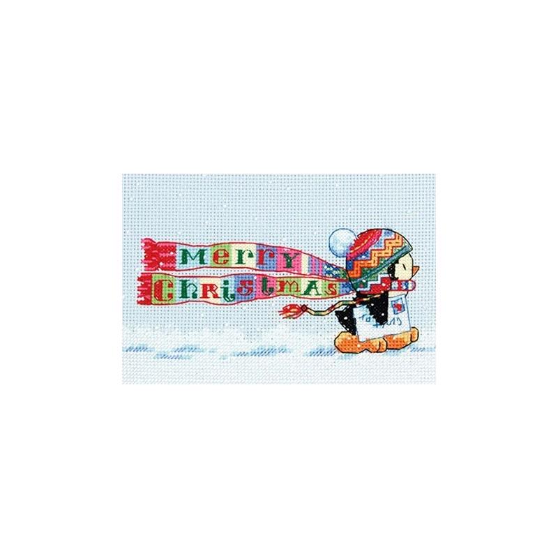 Набор для вышивания крестиком Dimensions 70-08950 Christmas Penguin (18224)