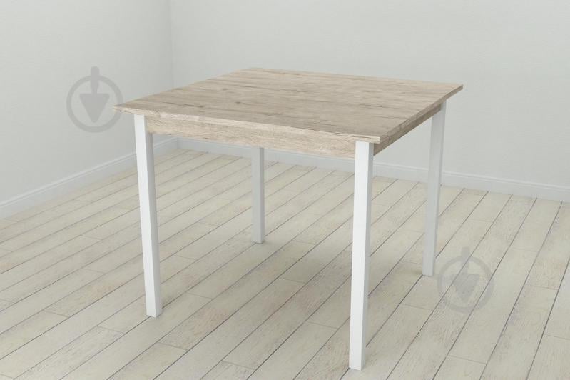 Стол кухонный Ferrum-decor Диего 75x80x80 Белый ДСП Шервуд 16мм (DIE0037)
