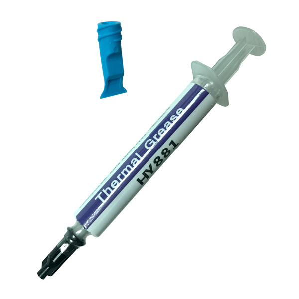Термопастая HY 881 шприц с лопаткой теплопроводность 5,6 Вт мК 2 г Серый (YUT_V805)