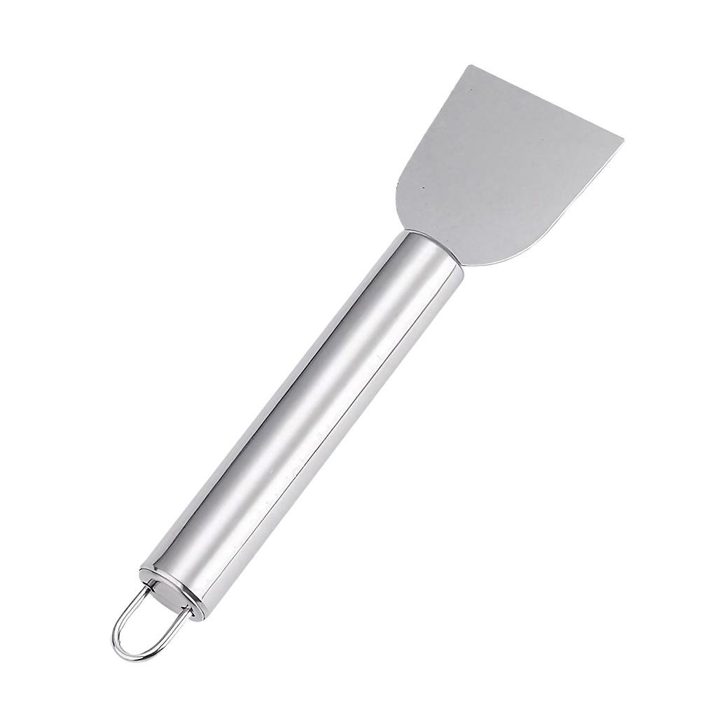 Лопатка-скребок стальная для мытья посуды (SKRBAT-SLV-1337) Лопатка-скребок стальная для мытья посуды (SKRBAT-SLV-1337)