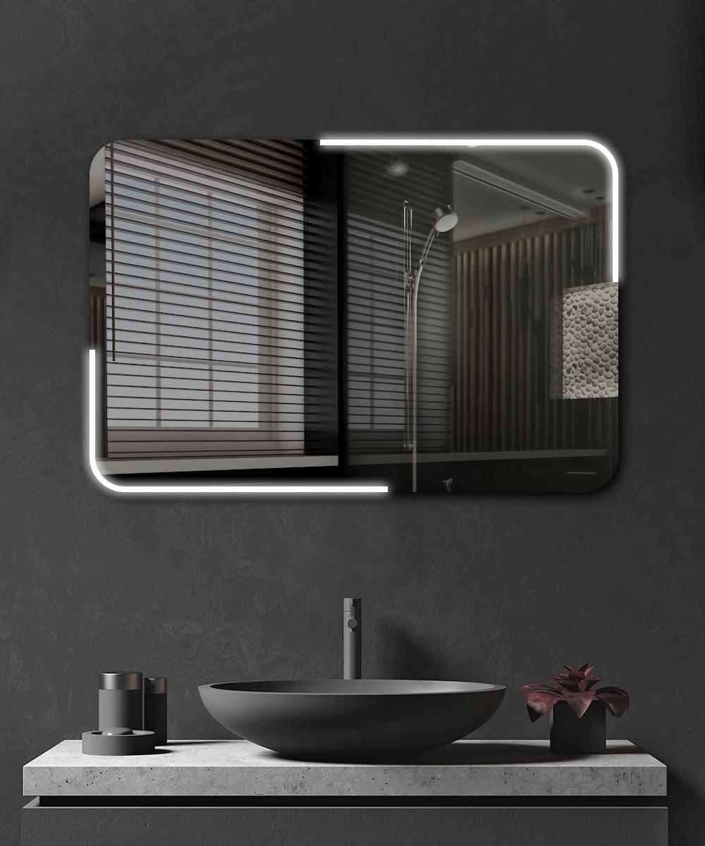 Зеркало Dim Dzerkal CATANIA с LED-подсветкой 50х70 см (1515)