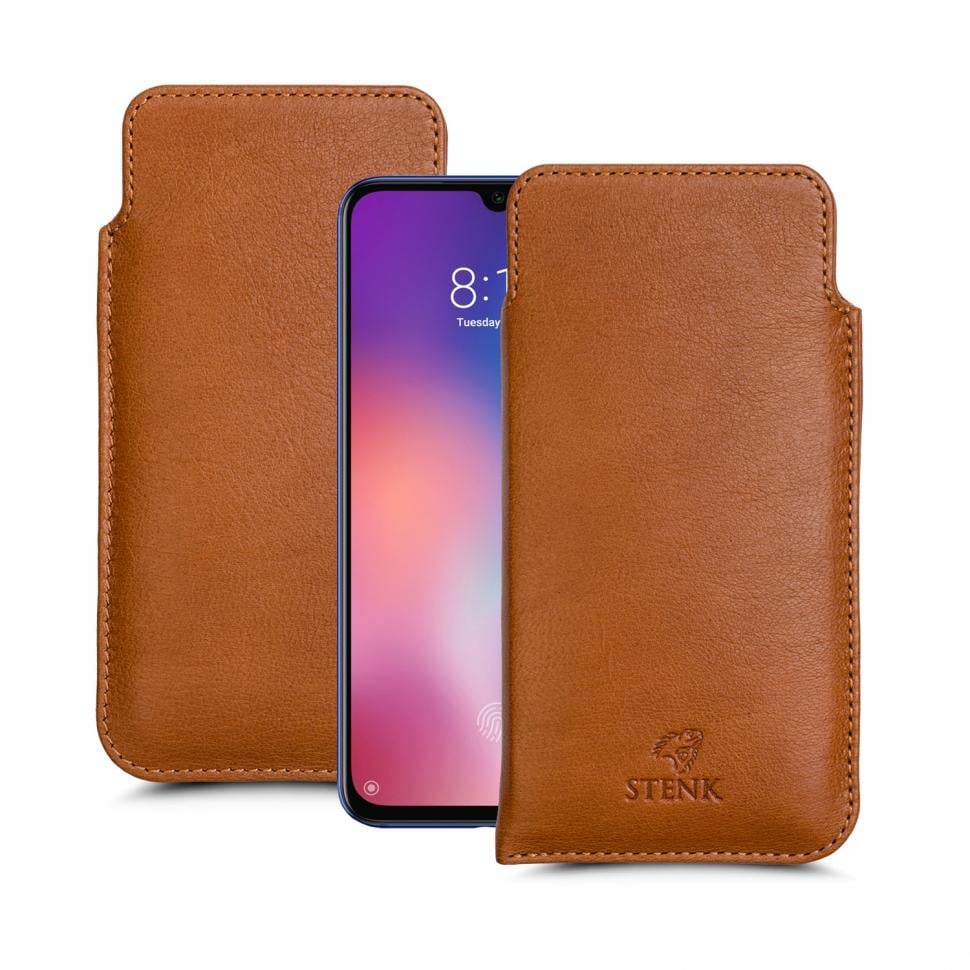 Футляр Stenk Elegance для Xiaomi Mi 9 SE Camel (63468)