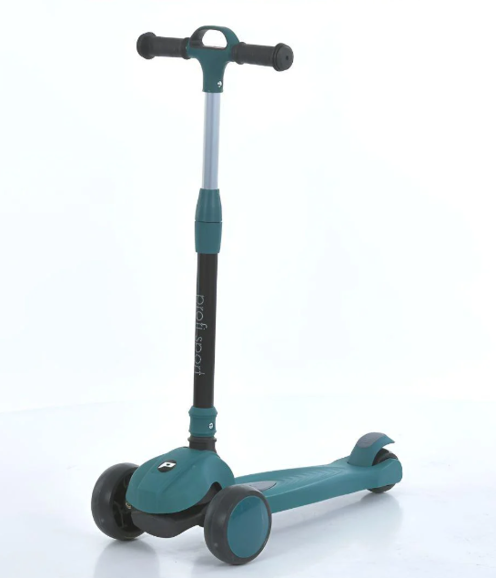 Самокат JR3-138-M складной металл/пластик от 66 см до 80,5 см 4 положения Синий (26132838)