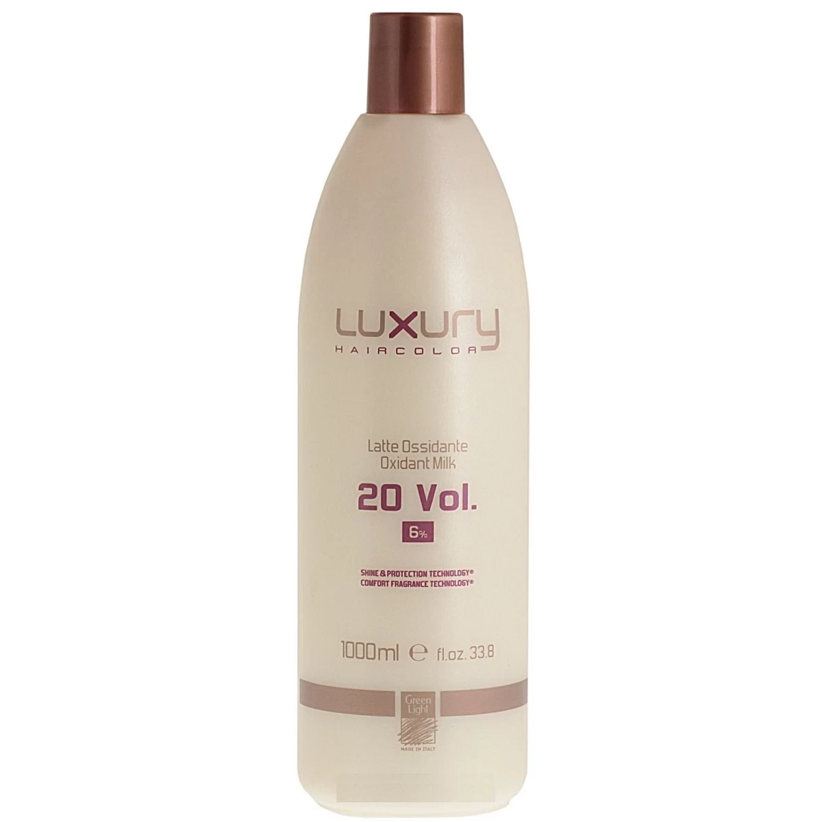 Оксидант Green Light Luxury 20 Vol 6% Молочный оксидант 1000 мл Оксидант Green Light Luxury 20 Vol 6% Молочный оксидант 1000 мл