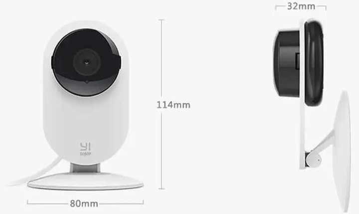 Камери відеоспостереження YI 1080P Home Wi-Fi К Smart IP Camera Global 2 шт. (11446359) - фото 5