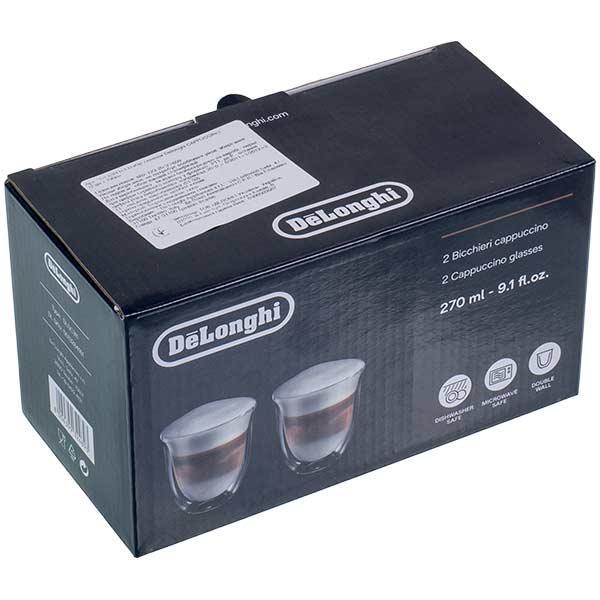 Комплект стаканов кофемашины Delonghi 5513284161 DLSC311 270 мл 2 шт. (00000057645)