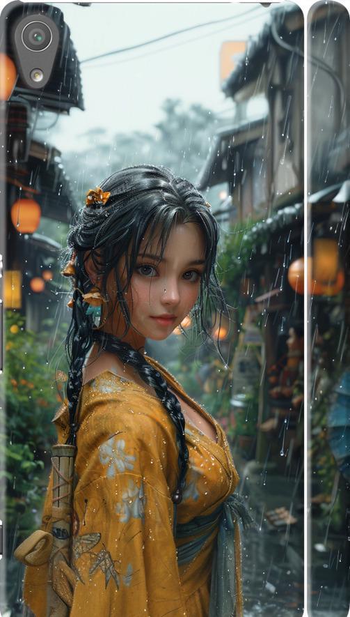 Чехол на Sony Xperia XA Ultra Dual F3212 Anime-girl (6133m-391-42517) Чехол на Sony Xperia XA Ultra Dual F3212 Anime-girl (6133m-391-42517)