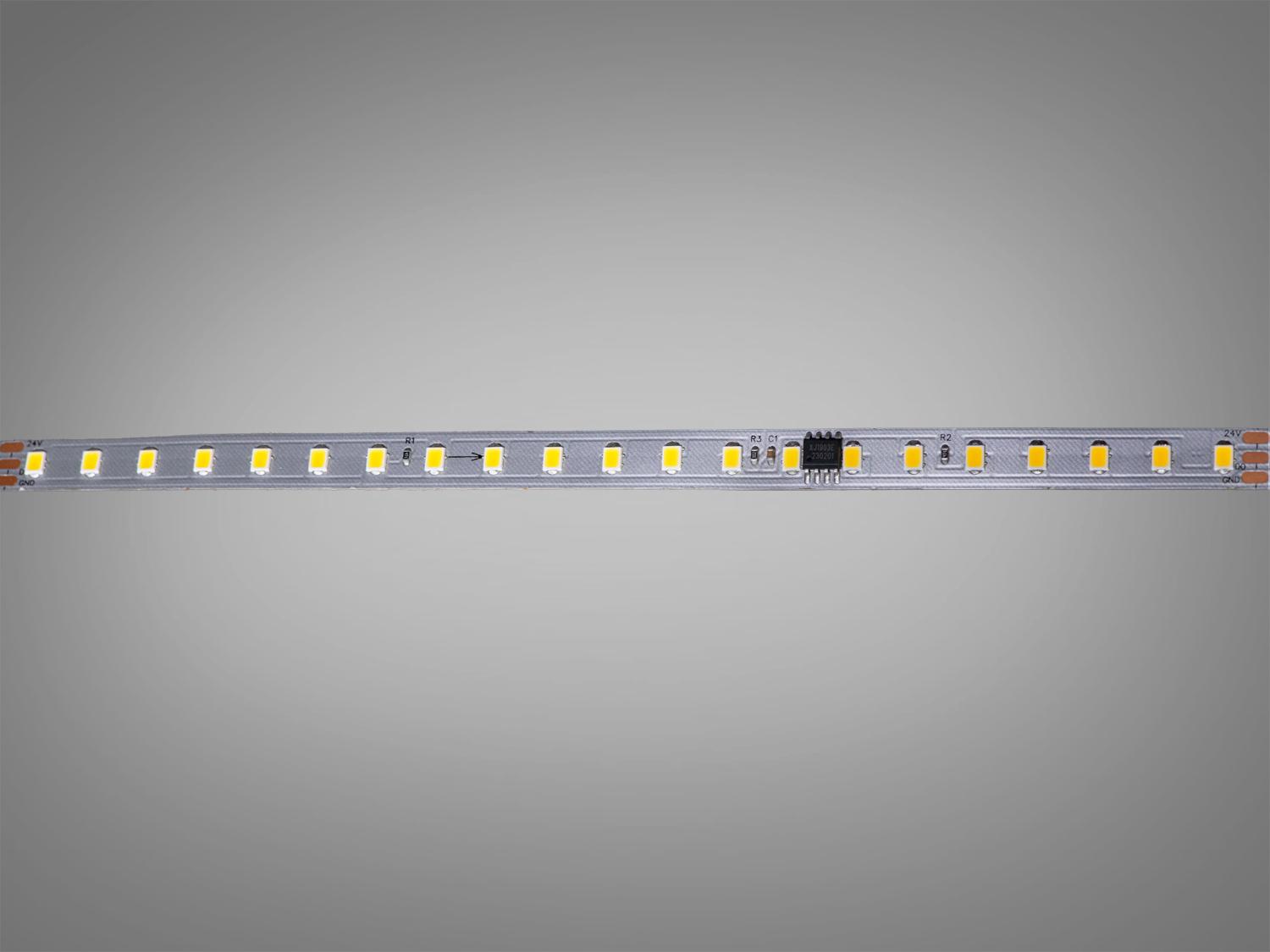 Світлодіодна стрічка адресна 24 В 126 діодів на метр 8 мм Теплий (PWS24-2835-126-WW-20-8) - фото 3 Світлодіодна стрічка адресна 24 В 126 діодів на метр 8 мм Теплий (PWS24-2835-126-WW-20-8) - фото 3