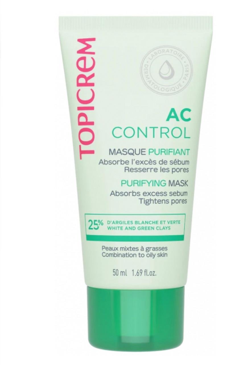 Маска для комбинированной и жирной Topicrem AC Control Purifant глубоко очищающая 50 мл (2515408667)