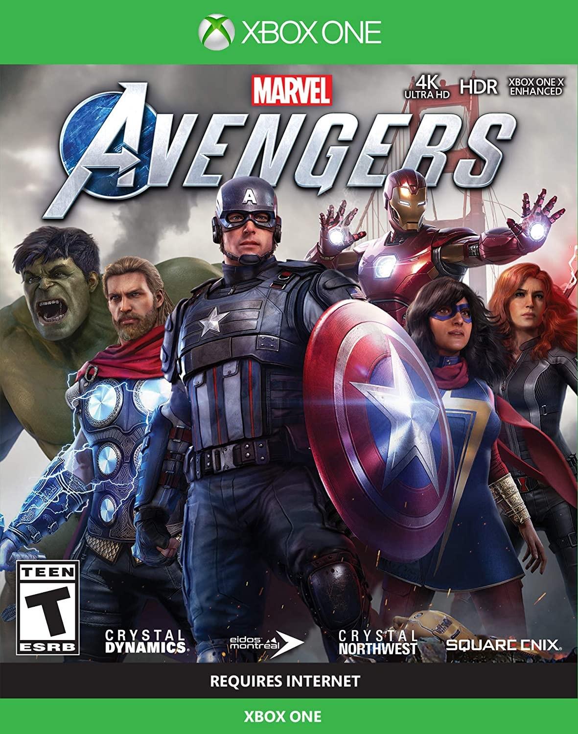 Карта оплаты Marvel's Avengers для Xbox One