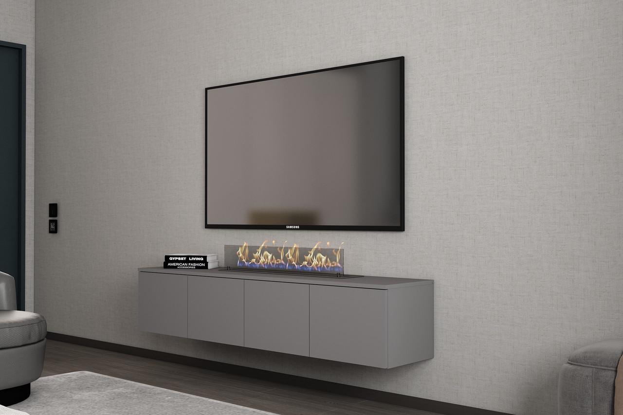 Тумба для ТВ Doros Левия 4Д 160х35х33 см Графит (41516088) - фото 1