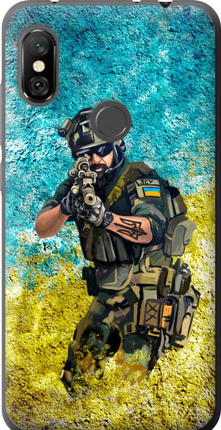 Чохол на Xiaomi Redmi Note 6 Pro Воїн ЗСУ (5311u-1551-42517)