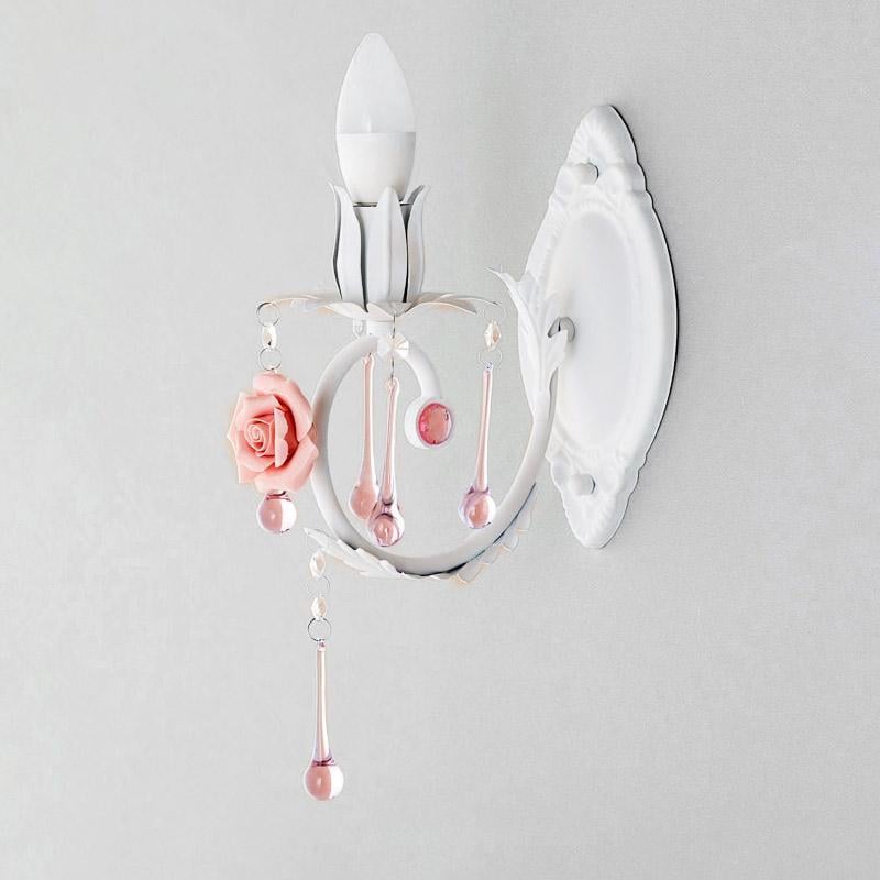 Бра настінне Light House ES-15776/1 Свічка Білий