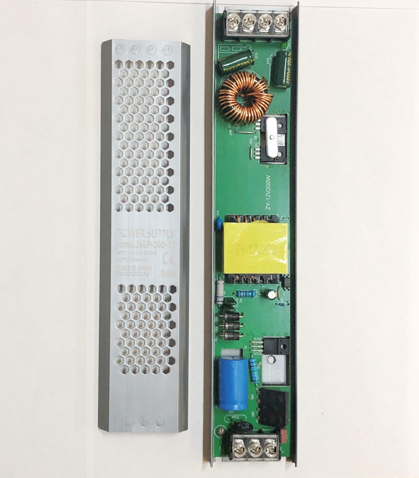 Блок питания для led ленты DIMAX Power Supply 200W 16,6А 12V (11944140) - фото 2 Блок питания для led ленты DIMAX Power Supply 200W 16,6А 12V (11944140) - фото 2