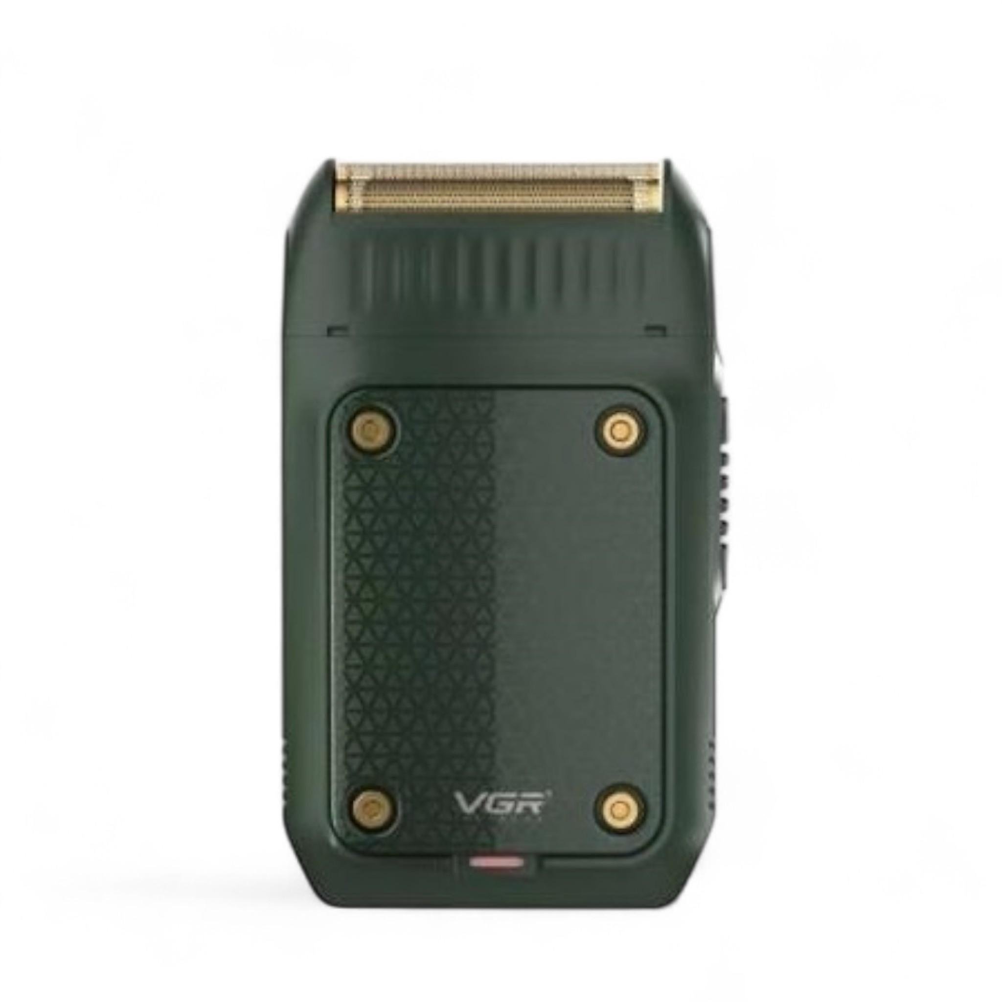 Електробритва VGR V-353 шейвер подвійне лезо IPX5 Green (E_V-353Green)