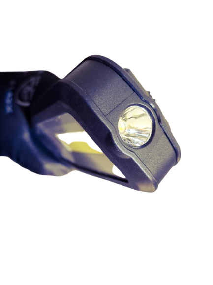 Ліхтарик світлодіодний акумуляторний Richmann LED COB 10 W/LED 5 W 550 Lm (C6819) - фото 3