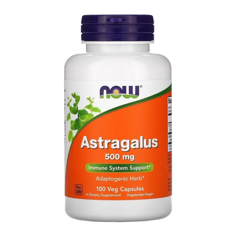 Корень астрагала NOW Astragalus 500 мг 100 капс. (21387-01) Корень астрагала NOW Astragalus 500 мг 100 капс. (21387-01)