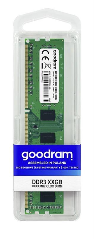 Оперативна пам'ять Goodram DDR3 2 Гб 1333 MHz (GR1333D364L9/2G) - фото 2 Оперативна пам'ять Goodram DDR3 2 Гб 1333 MHz (GR1333D364L9/2G) - фото 2