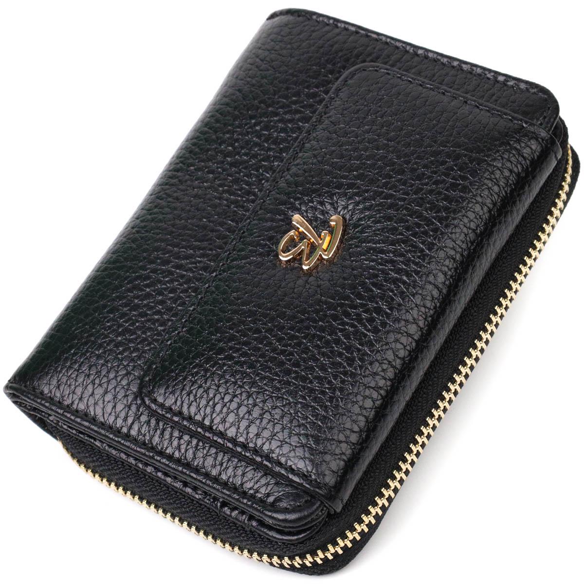 Кошелек женский Tony Bellucci Wallet 22012 из натуральной кожи Черный (56213)