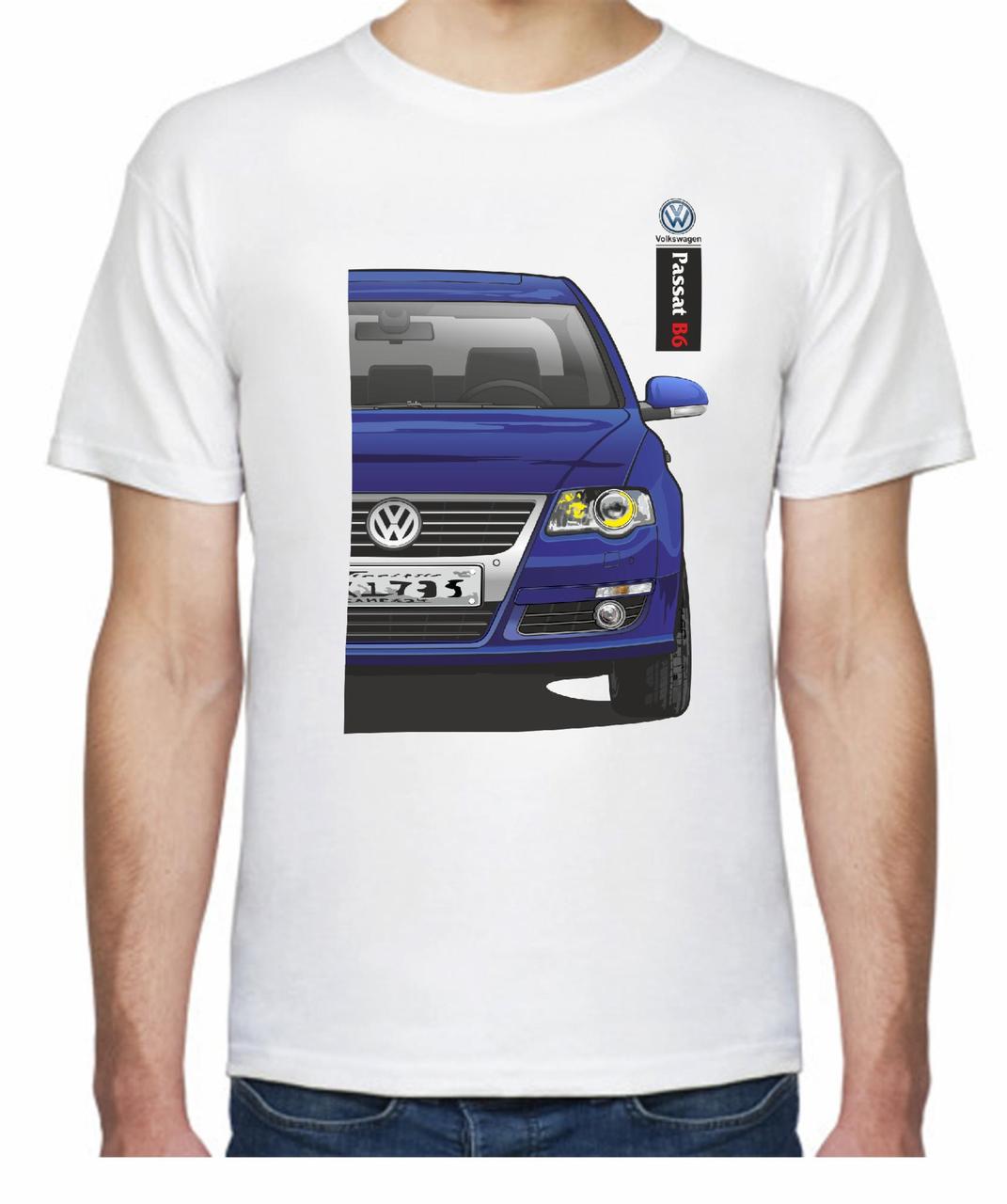 Футболка мужская Avtolife Volkswagen Passat B6 FR 307206 S Белый (2506064213) Футболка мужская Avtolife Volkswagen Passat B6 FR 307206 S Белый (2506064213)