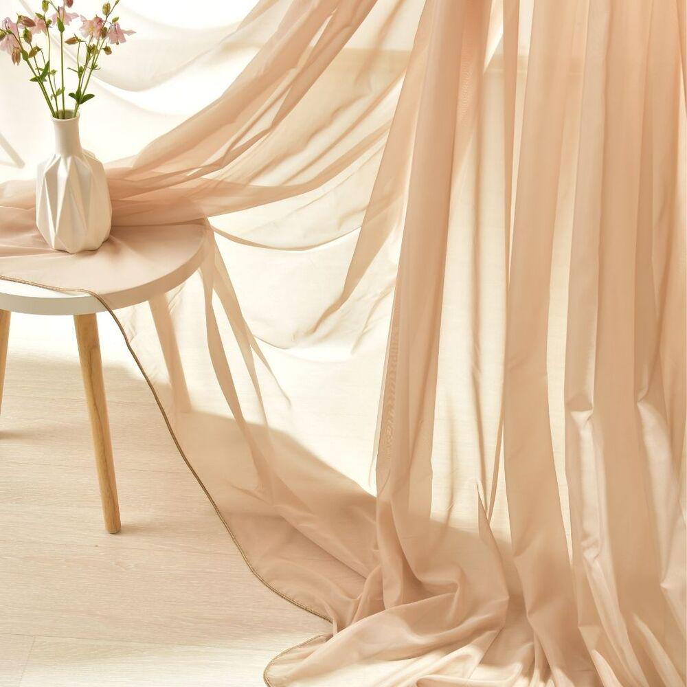 Тюль однотонная Вуаль Silk V-A26 Лате (18719)