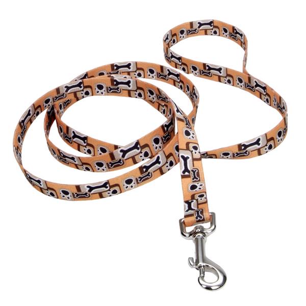 Поводок для собак Coastal Pet Attire Style Оранжевая кость 2,5х120 см (76484096235)