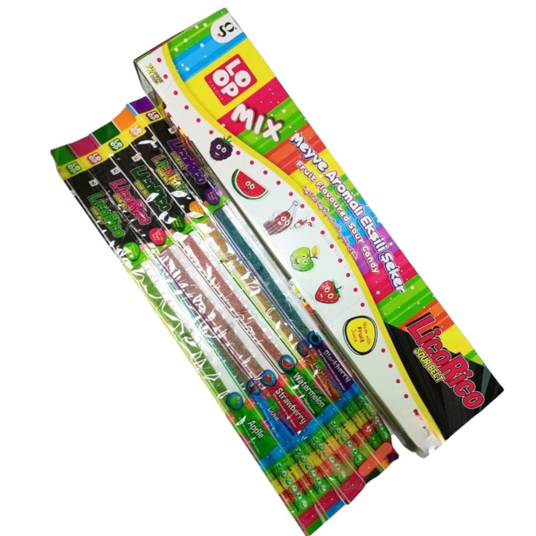Мармелад жевательный Lico Rico Микс фруктовая лента 72 шт. (00000004750)