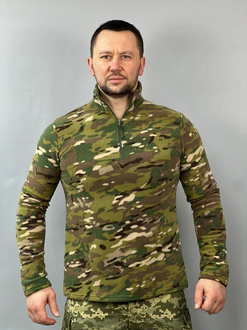 Кофта флісова військова SM L Мультикам (10541384)
