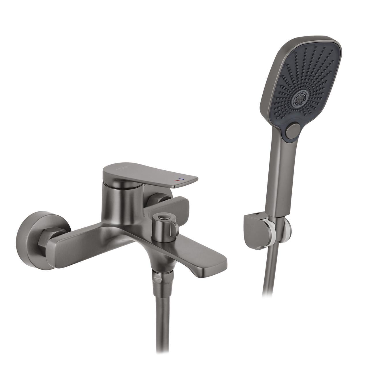 Смеситель для ванной Kroner KRP Makon (GRP060) Смеситель для ванной Kroner KRP Makon (GRP060)